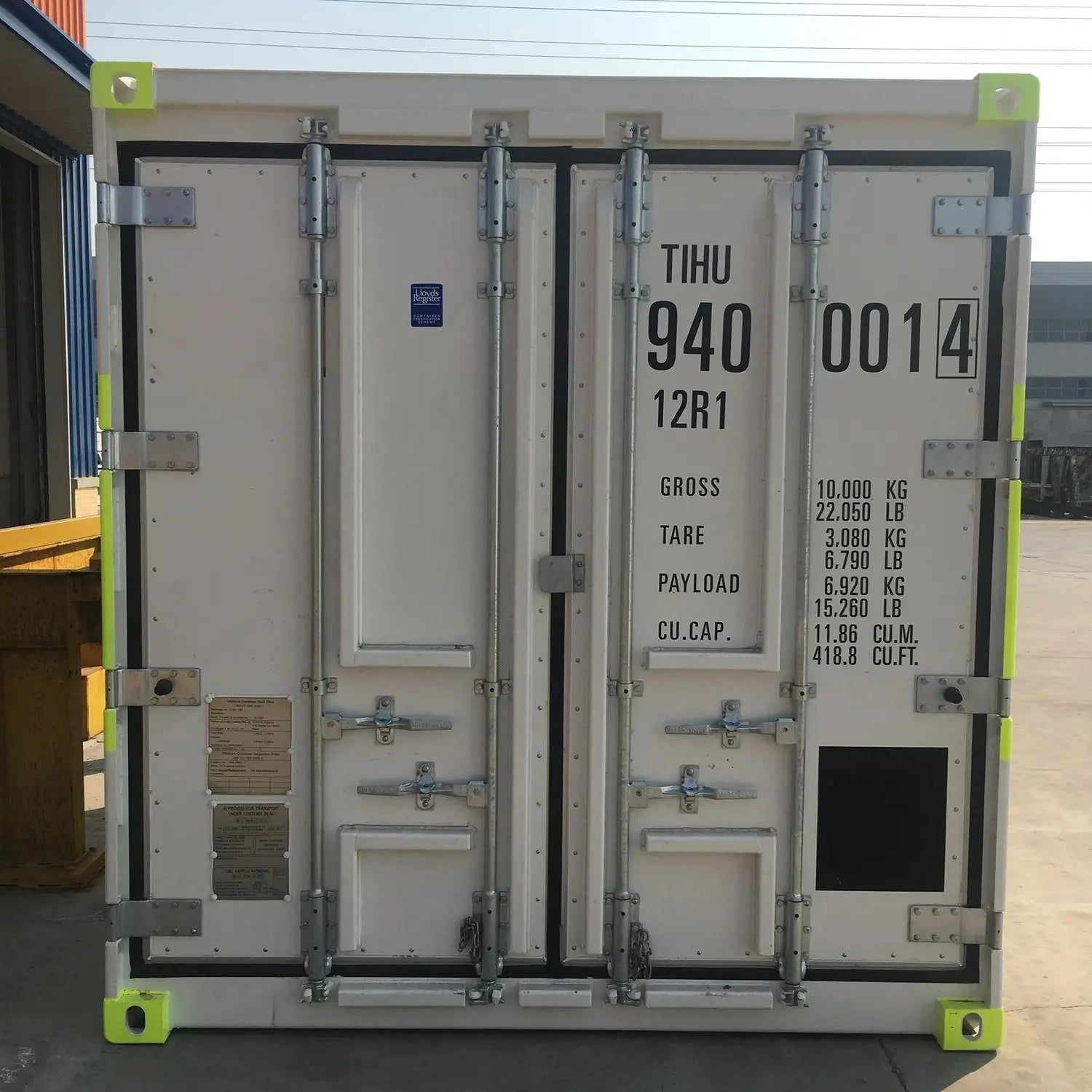 10 Fuß Reefer – DNV Certified Container