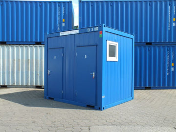 10‘ Damen / Herren-WC-Container