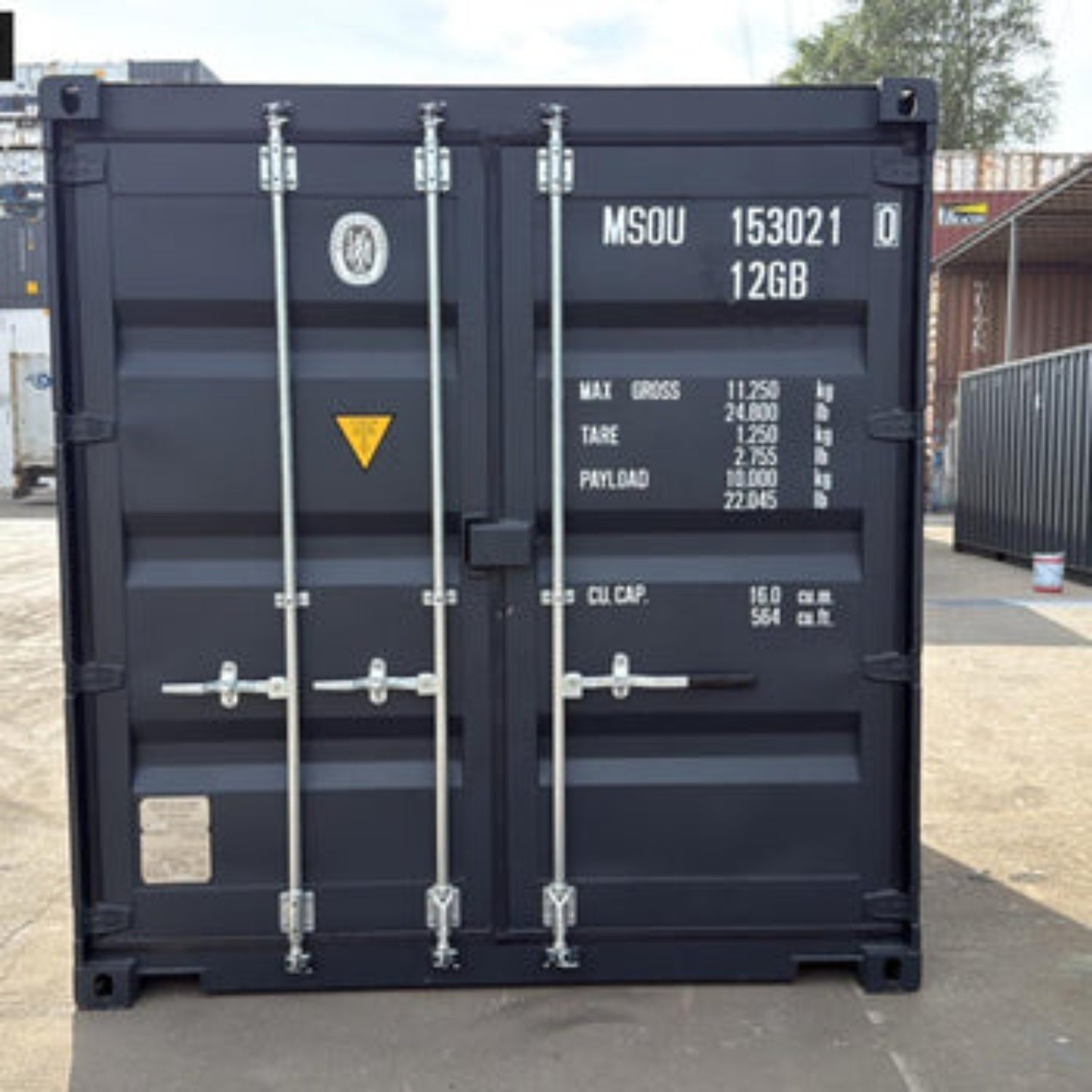10 Fuß Lagercontainer NEU Selfstorage Baucontainer RAL 7021