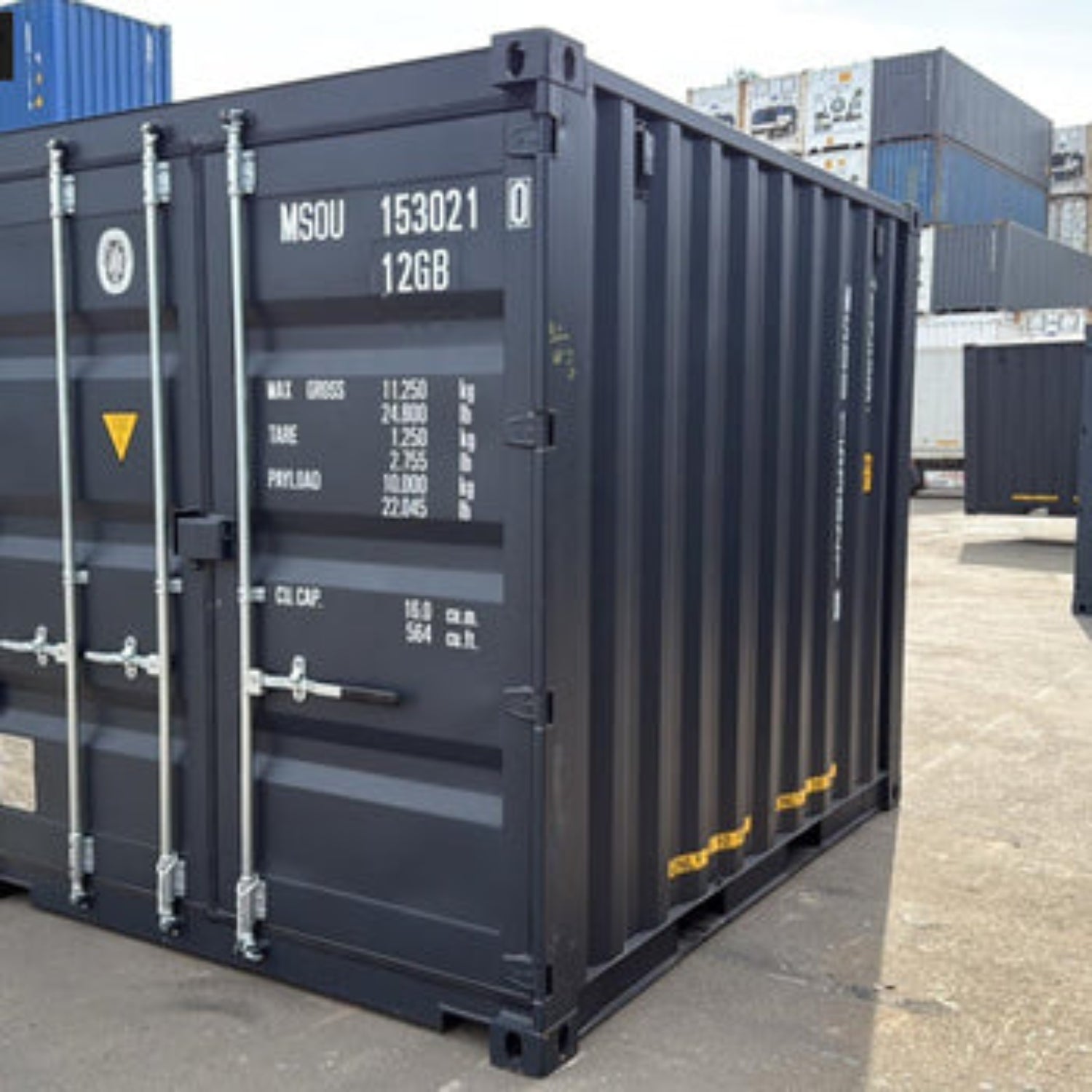 10 Fuß Lagercontainer NEU Selfstorage Baucontainer RAL 7021