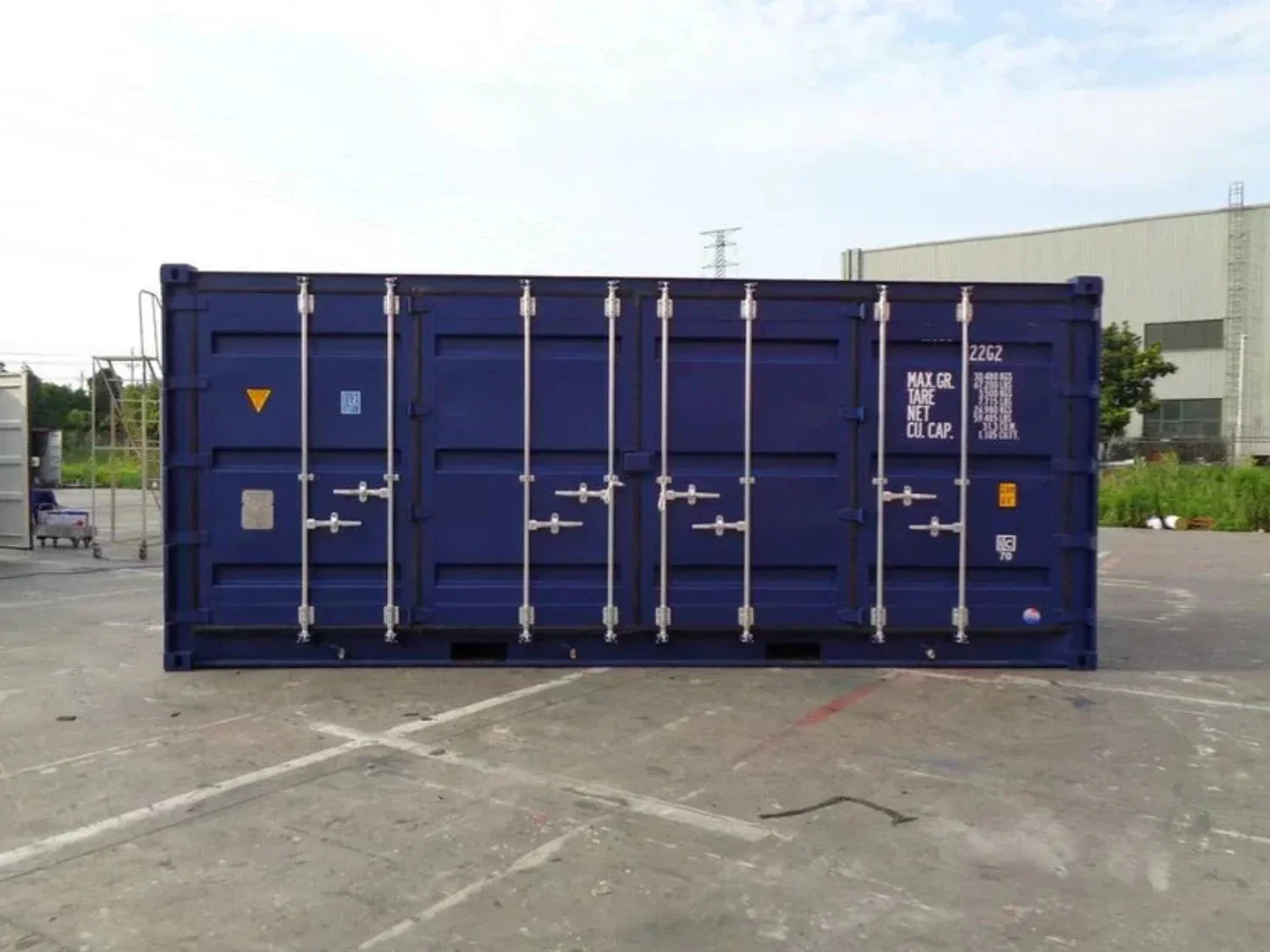 20-Fuß-Offenseiten-Seecontainer