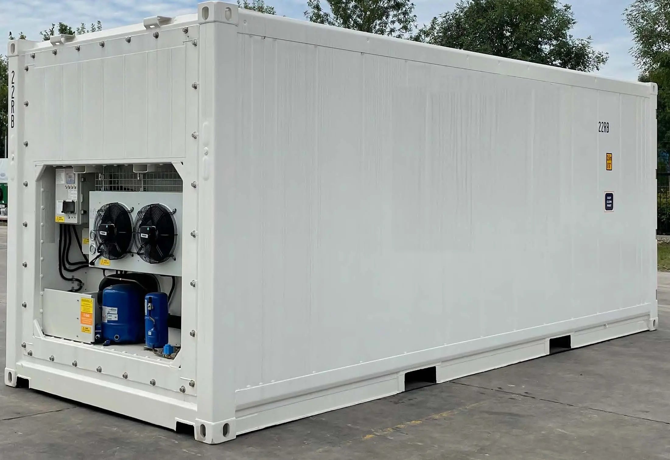 20′ Kühlcontainer (Einphasenbetrieb, stationär)