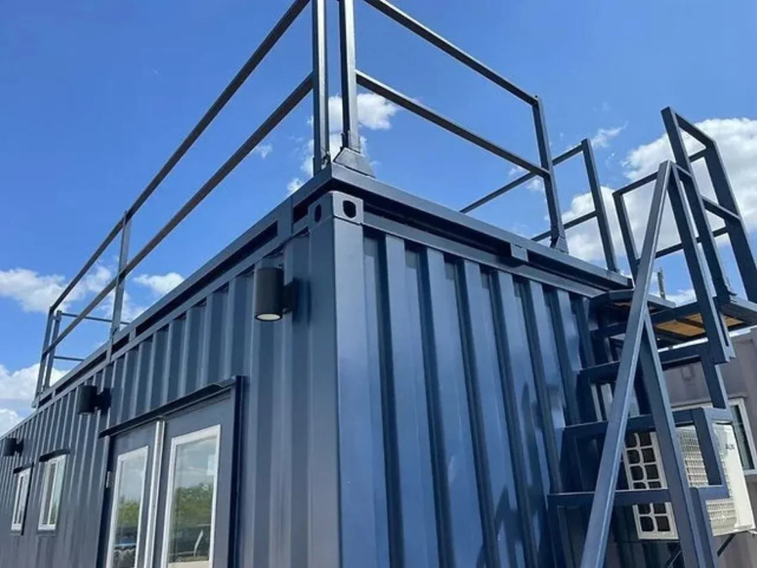 40-Fuß-Containerhaus – versandfertig