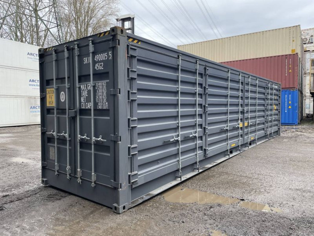 40-Fuß-High-Cube-Open-Side-Container