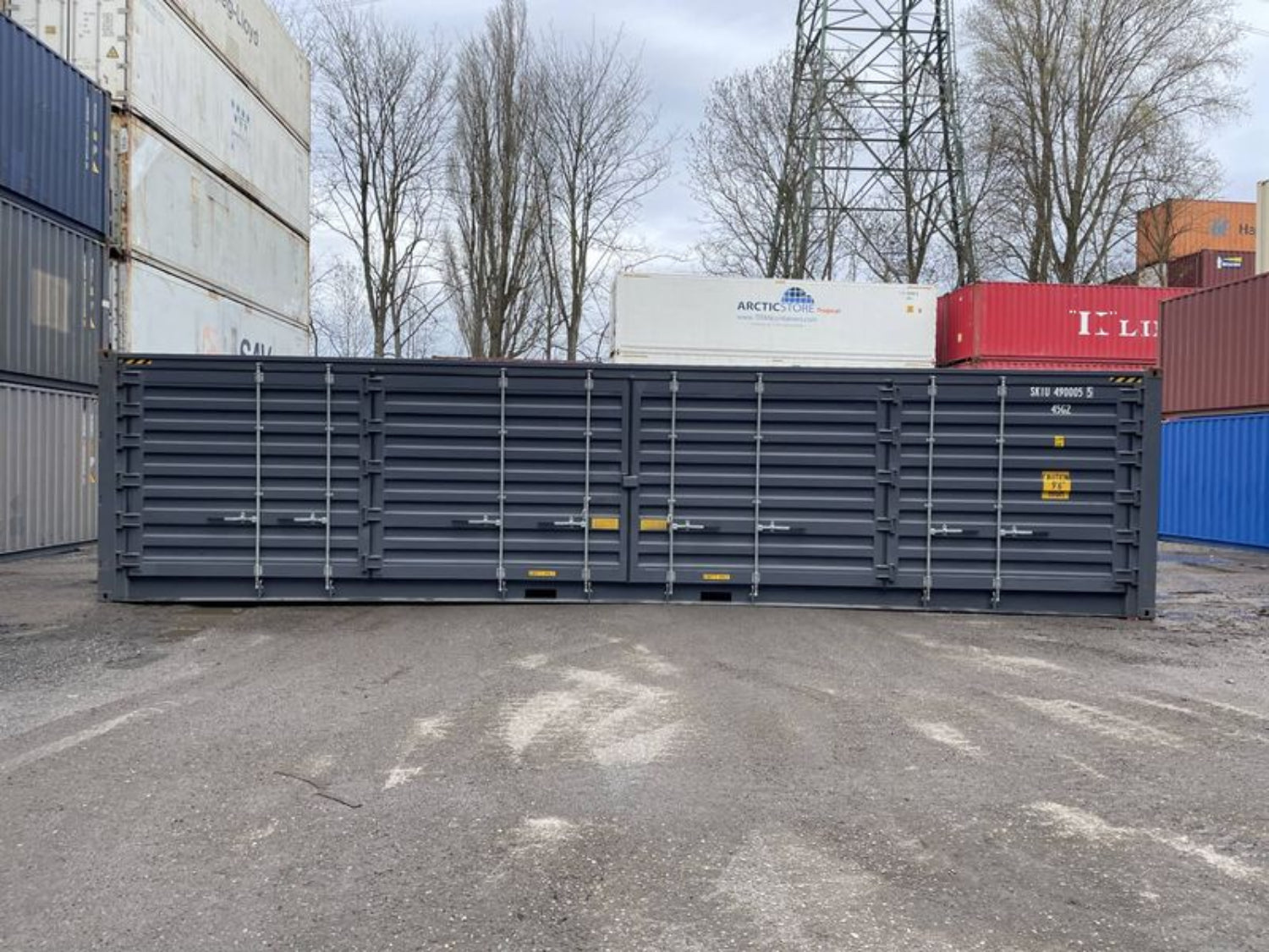 40-Fuß-High-Cube-Open-Side-Container