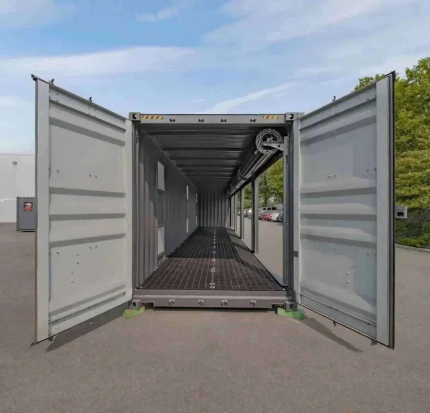 40 Fuß High Cube Container – vollständig ausgestattet / konfiguriert (Deutschland)