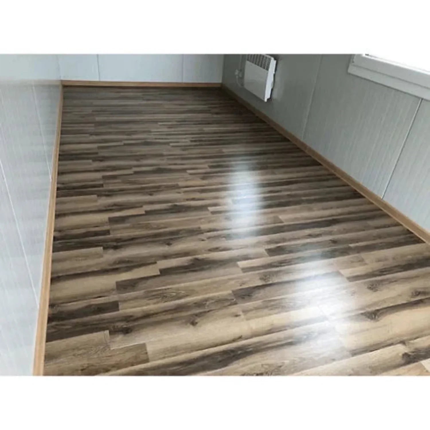 BÜROCONTAINER 6 X 2,40 HOLZFARBE