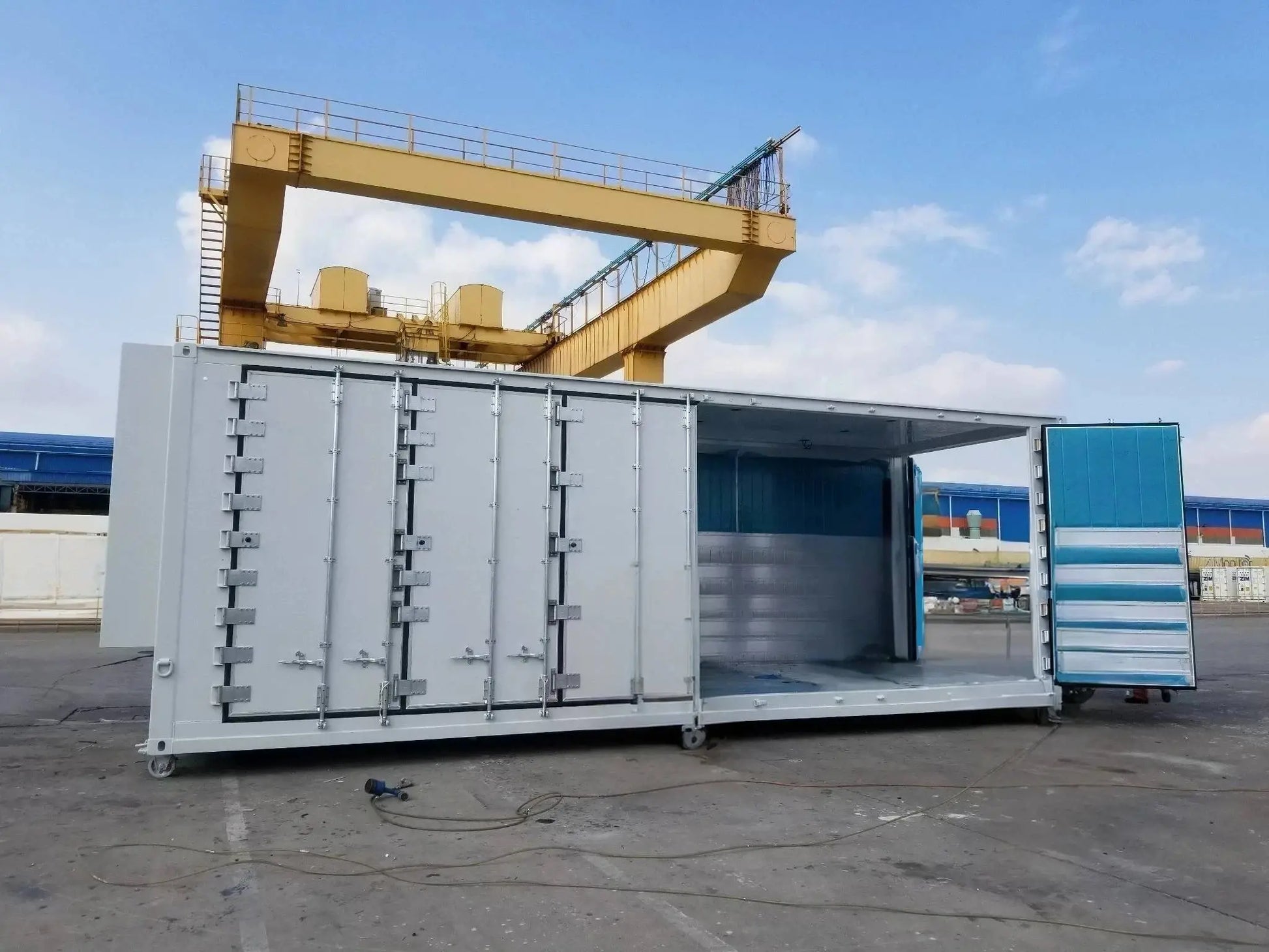 32 Fuß Kühlcontainer mit Seitenzugang
