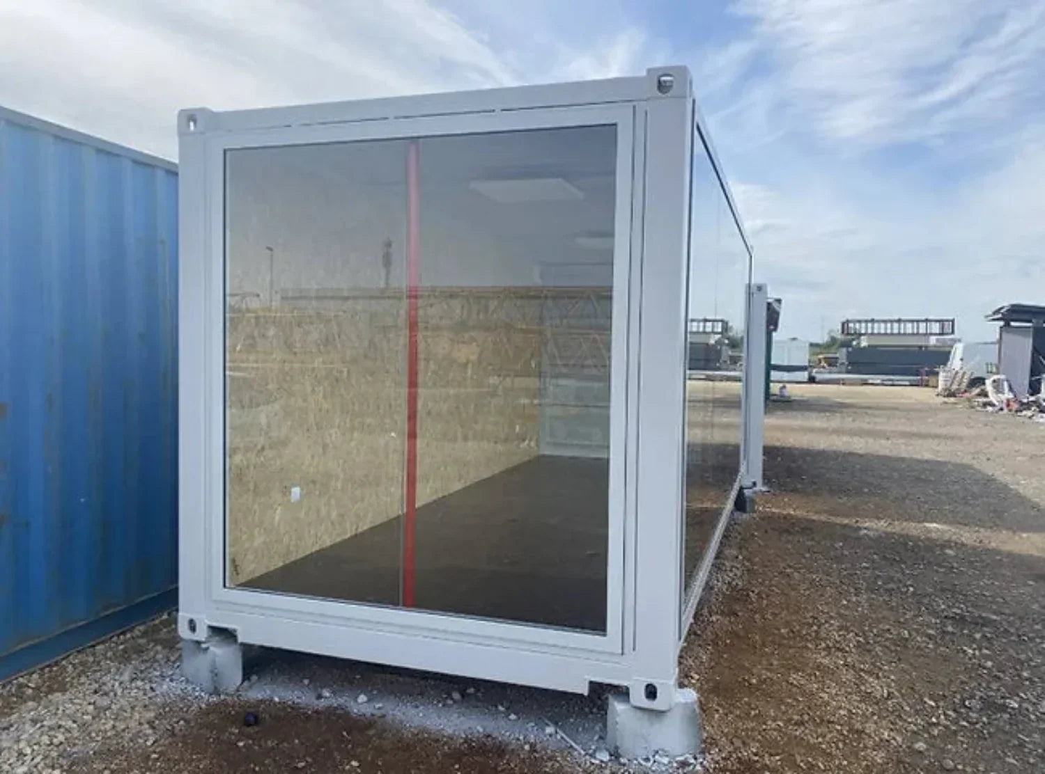 Neuer 20-Fuß-Ausstellungscontainer