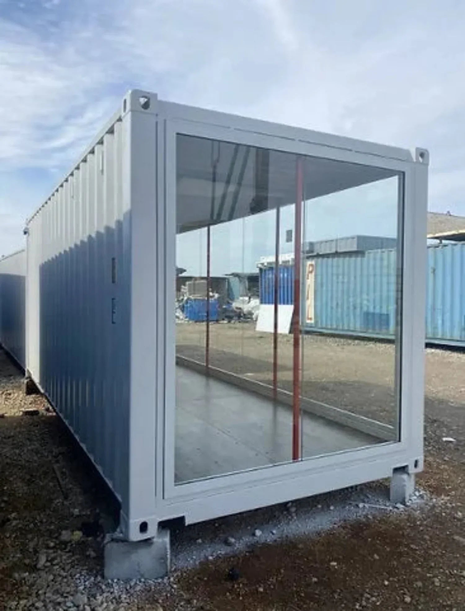 Neuer 20-Fuß-Ausstellungscontainer