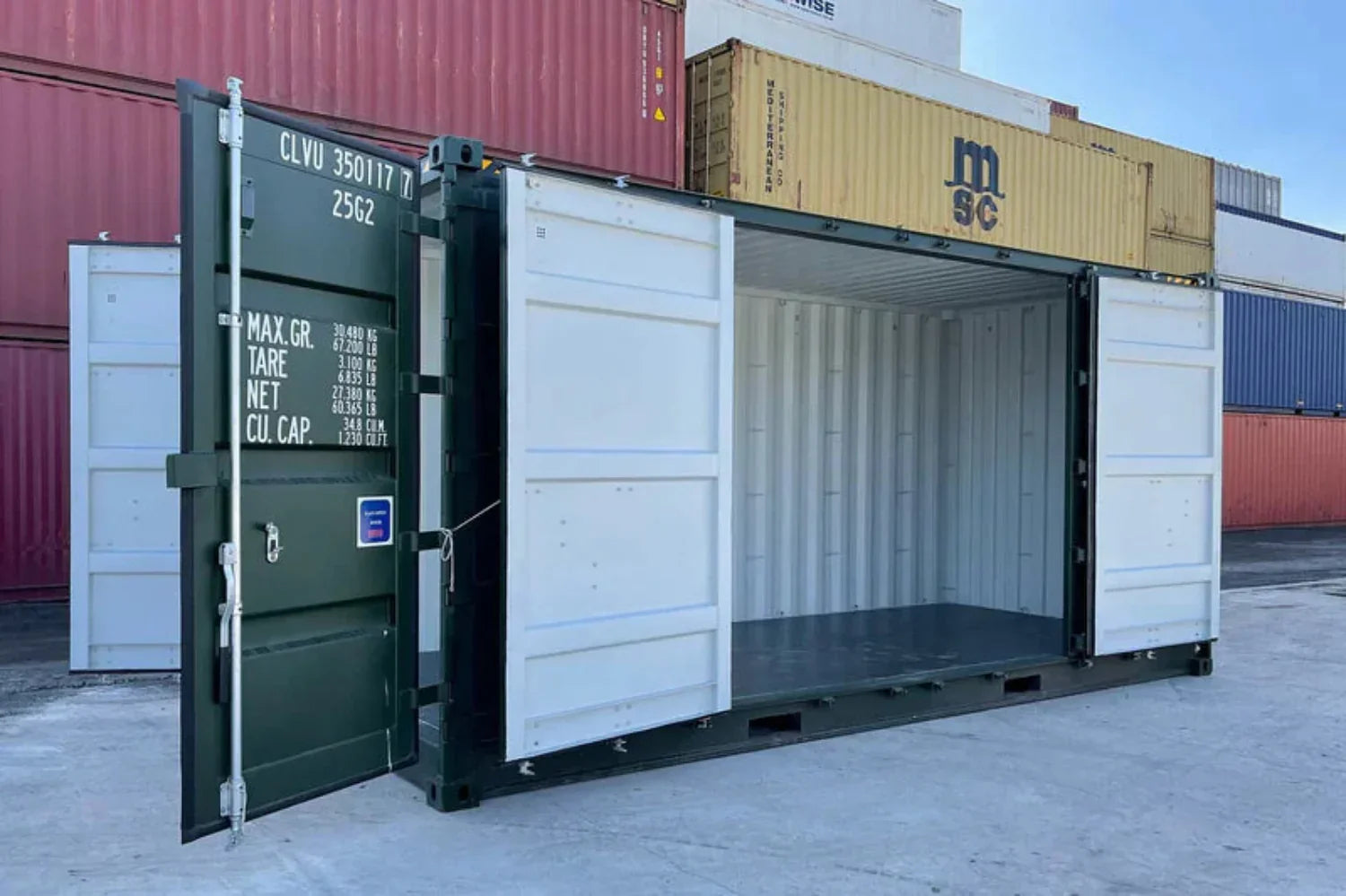 20-Fuß Open Side Container